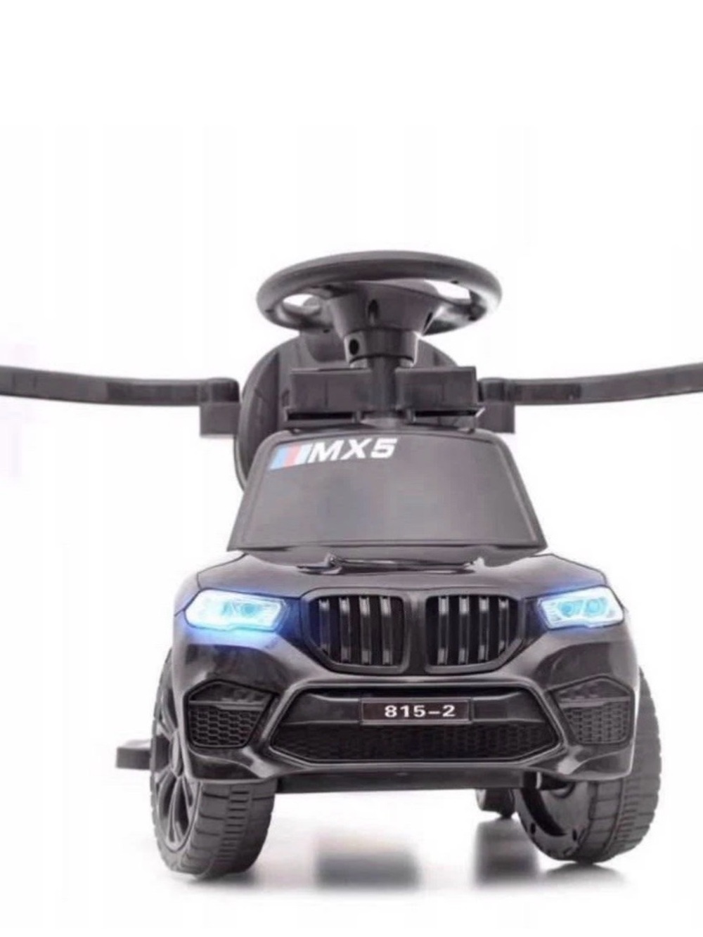 4in1 BWM Push Car Kids Ride on Stroller Toddler Sliding Walking Cars  Black